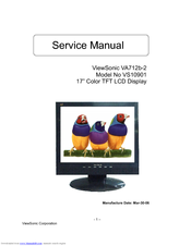 ViewSonic VS10901 Service Manual