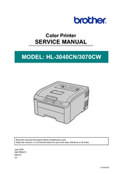 Brother Hl 3070cw Manuals Manualslib