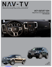 NAV-TV UCT-13 User Manual