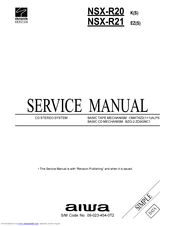 Aiwa NSX-R21 - SERVICE Service Manual