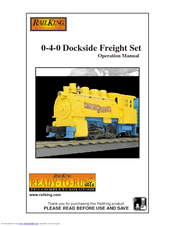 Rail King 0-4-0 Dockside Freight Set Operation Manual