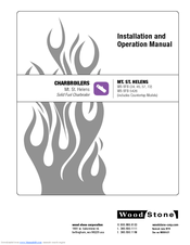 Wood Stone MT. ST. HELENS WS-SFB-5426 Installation And Operation Manual