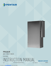 Pentair Proair CR43 Instruction Manual
