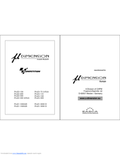 µ-Dimension ProZ4-150 Manual