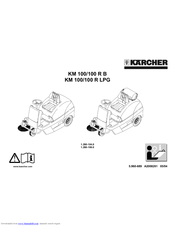 Kärcher KM 100 R B Operating Instructions Manual