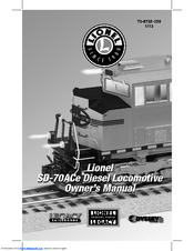 Lionel LEGACY SD-70ACe Owner's Manual