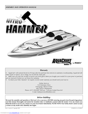 Hobbico Nitro Hammer Assembly And Operation Manual