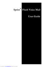 Sprint Flash Voice Mail User Manual
