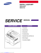 Samsung Office Master SCX-5312F Service Manual