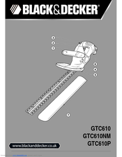 Black & Decker GTC610P Original Instructions Manual