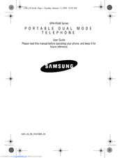 Samsung SPH-R540 Series User Manual