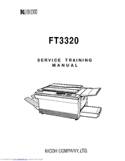 Ricoh FT3320 Service Training Manual