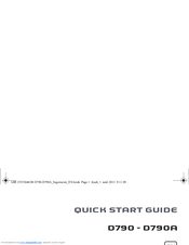 SAGEMCOM D790A Quick Start Manual