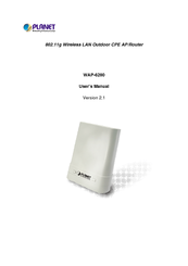 Planet Enterprise WiFi System User Manual