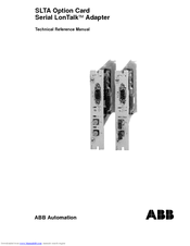 ABB SLTA Option Card Serial LonTalk Technical Reference Manual