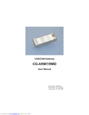EMS CG-ARMD User Manual