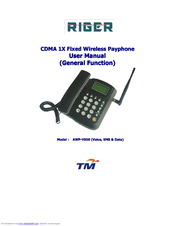 Riger AWP-V600 User Manual
