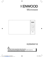 Kenwood K25MW10 User Manual