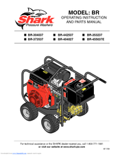Shark BR-455037E Operating Instructions And Parts Manual