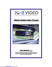 10-8 Video Digital Evidence Solutions 102sd User Manual
