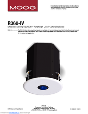 Moog R360-IV Installation And Operation Instructions Manual