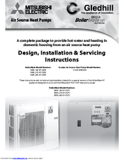 gledhill BMA 240 SP-SOL Installation & Servicing Instructions Manual