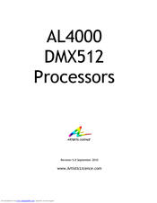 Artistic Licence DMX512 User Manual