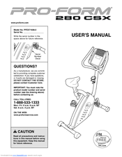 Pro-Form PFEX71608.0 User Manual