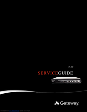 Gateway P-79 Service Manual