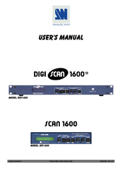 Analog way Digi Scan 1600 User Manual