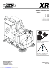 R.P.S. Corporation XR 34'' CYLINDRICAL Operating Instructions Manual