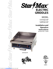 Star 515TGD-AP Installation And Operation Instructions Manual
