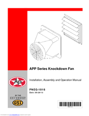 GSi APPB-36C Assembly And Operation Manual