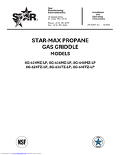 Star STAR-MAX 8G-624MZ-LP Installation And Operating Instructions Manual