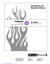 Wood Stone MT. SHUKSAN WS-SFB-34-DB Installation And Operation Manual