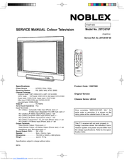 Noblex 29TC676F Service Manual