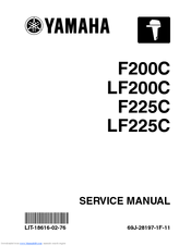 Yamaha F225TR L-transom Service Manual