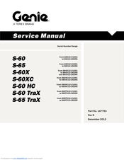 Genie S-60X Manuals | ManualsLib