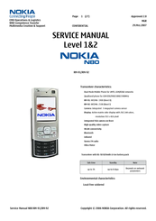 Nokia RM-91 Service Manual