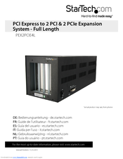 StarTech.com PEX2PCIE4L User Manual