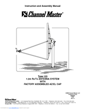 Channel Master Type 123 Instruction And Assembly Manual