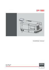Barco DP-1500 Installation Manual