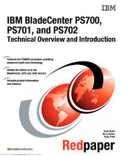 IBM BladeCenter PS702 Technical Overview And Introduction