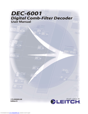 Leitch DEC-6001 User Manual