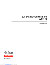 Sun Oracle Datacenter InfiniBand Switch 72 User Manual