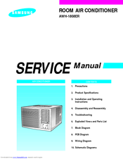 Samsung AWH-1808ER Service Manual