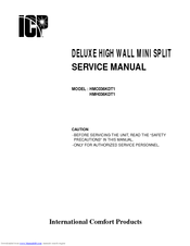 Icp HMC036KDT1 Service Manual