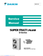 Daikin Super Multi Plus D-Series Service Manual