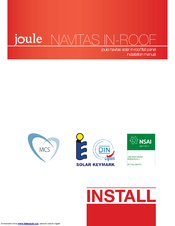 joule Navitas In-roof Installation Manual