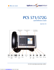 Splicecom PCS 571 Quick Reference Manual